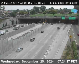 SB 15 at El Cajon Blvd