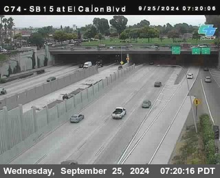 SB 15 at El Cajon Blvd