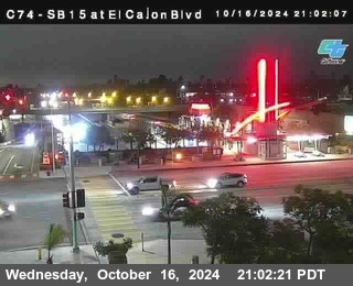 SB 15 at El Cajon Blvd