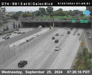 SB 15 at El Cajon Blvd