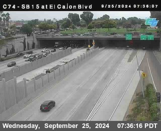 SB 15 at El Cajon Blvd