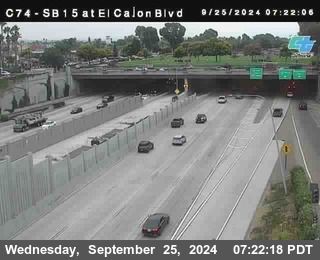 SB 15 at El Cajon Blvd