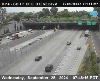 SB 15 at El Cajon Blvd