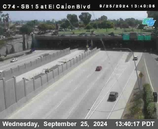 SB 15 at El Cajon Blvd