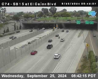 SB 15 at El Cajon Blvd