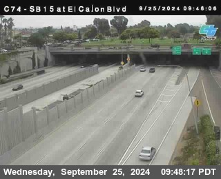 SB 15 at El Cajon Blvd