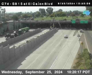 SB 15 at El Cajon Blvd