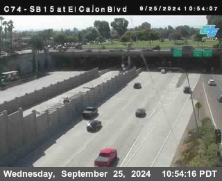 SB 15 at El Cajon Blvd