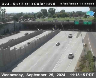 SB 15 at El Cajon Blvd