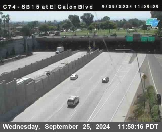 SB 15 at El Cajon Blvd