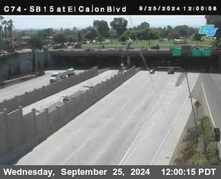 SB 15 at El Cajon Blvd