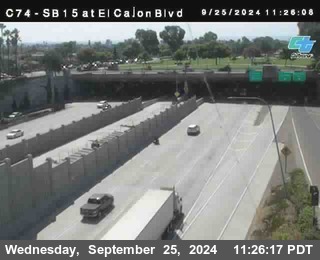 SB 15 at El Cajon Blvd