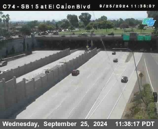 SB 15 at El Cajon Blvd