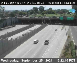 SB 15 at El Cajon Blvd