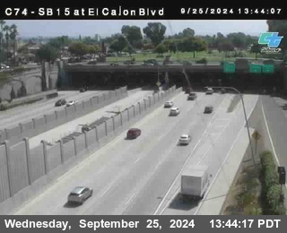 SB 15 at El Cajon Blvd