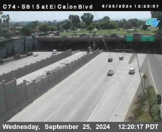 SB 15 at El Cajon Blvd