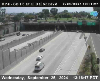 SB 15 at El Cajon Blvd