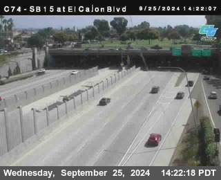 SB 15 at El Cajon Blvd