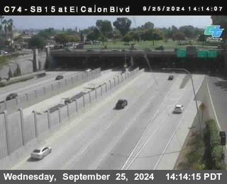 SB 15 at El Cajon Blvd