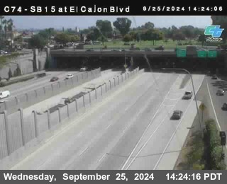 SB 15 at El Cajon Blvd