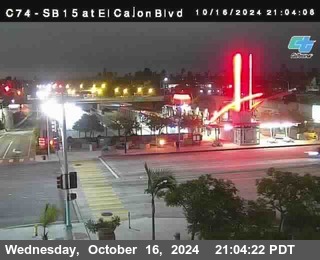 SB 15 at El Cajon Blvd