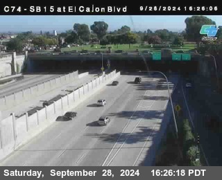 SB 15 at El Cajon Blvd