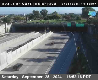 SB 15 at El Cajon Blvd