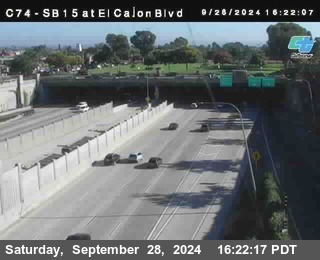 SB 15 at El Cajon Blvd