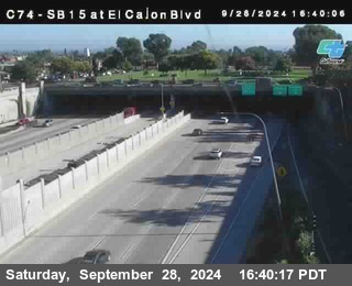 SB 15 at El Cajon Blvd