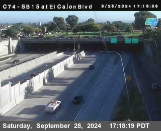 SB 15 at El Cajon Blvd