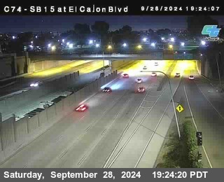 SB 15 at El Cajon Blvd