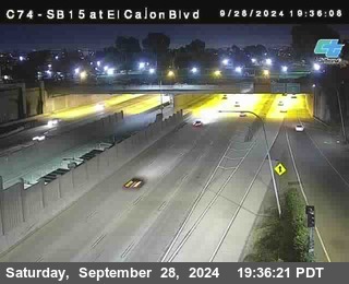 SB 15 at El Cajon Blvd