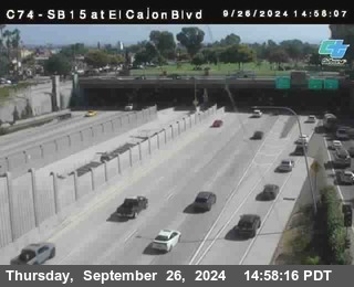 SB 15 at El Cajon Blvd