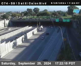 SB 15 at El Cajon Blvd