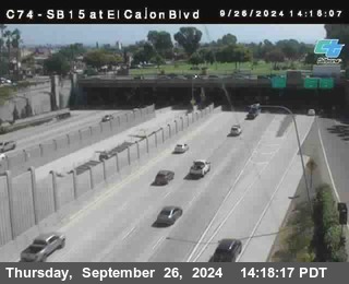 SB 15 at El Cajon Blvd