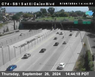 SB 15 at El Cajon Blvd