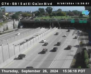 SB 15 at El Cajon Blvd