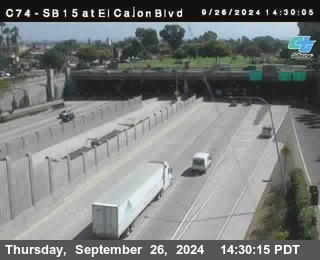 SB 15 at El Cajon Blvd