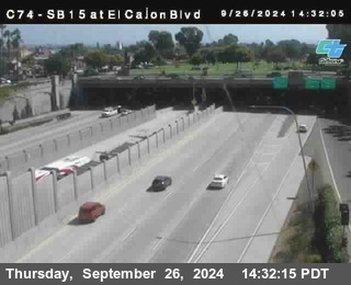 SB 15 at El Cajon Blvd