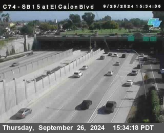 SB 15 at El Cajon Blvd