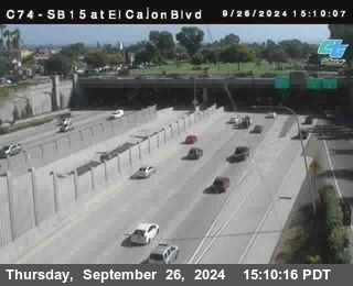 SB 15 at El Cajon Blvd