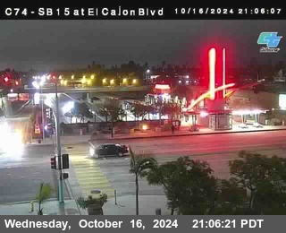 SB 15 at El Cajon Blvd