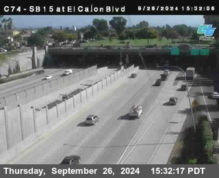 SB 15 at El Cajon Blvd