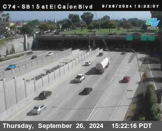 SB 15 at El Cajon Blvd