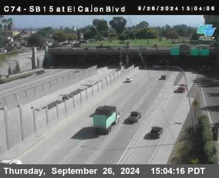 SB 15 at El Cajon Blvd