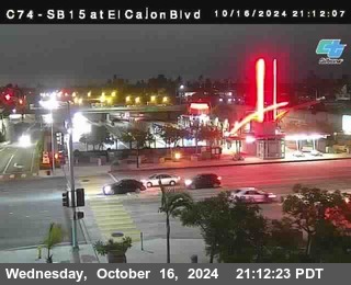 SB 15 at El Cajon Blvd