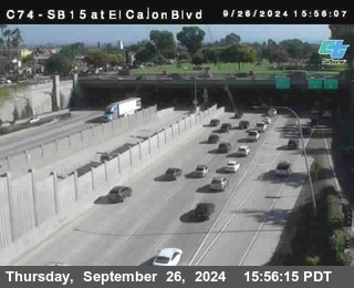 SB 15 at El Cajon Blvd