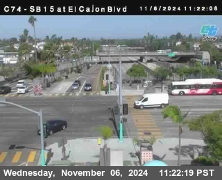 SB 15 at El Cajon Blvd