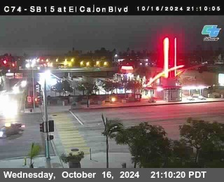 SB 15 at El Cajon Blvd