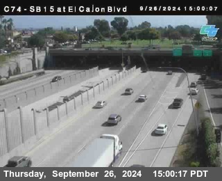 SB 15 at El Cajon Blvd